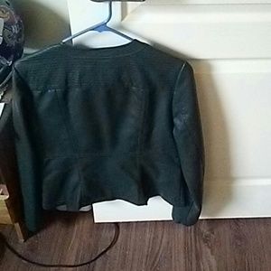 Roz & Ali Other - A greenish leather jacket Roz & Ali Other - A greenish leather jacket